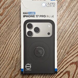 Black iPhone 17 Pro Max Case